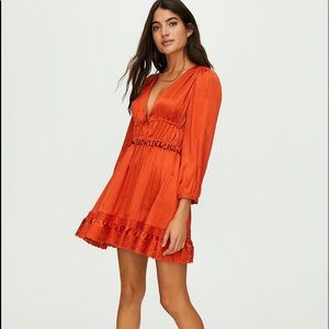 Aritzia May Day long sleeve dress size small